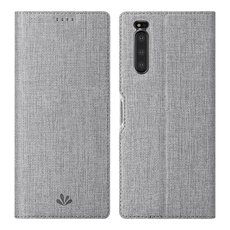 

For Sony Xperia 5 Case leather Folio Flip Wallet Case with Card Holder Stand Kickstand Magnetic Closure Bamper Protective Cover