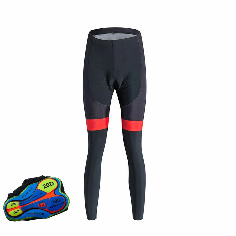 Popular Men's Off Road Cycling Long Trousers Mountain Downhill Bike Tights Ciclismo Sweatpants Bicycle Pants MTB Gel 20D Padding
