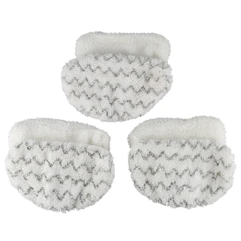 

EAS-6 Pcs/Lot,Parts Steam Mop Pad for Bissell Symphony 1252 1132 Series Hard Floor Vacuum Cleaning Cloth Cleaning Pads Replaceme