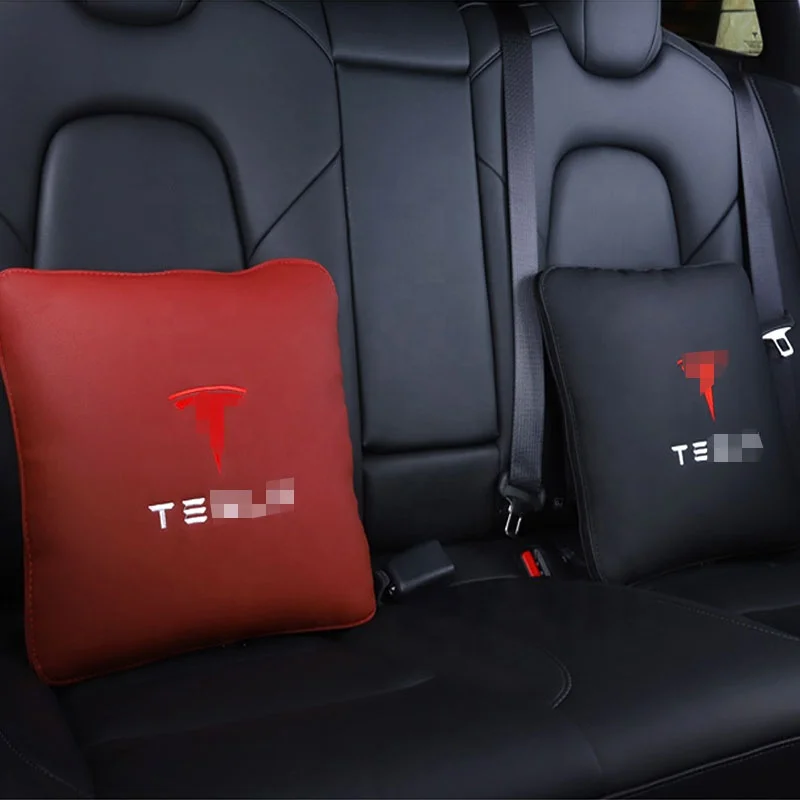 Для Tesla модель 3/S/X Автомобильный кондиционер одеяло Автомобильная подушка для Tesla серии подголовник аксессуары Подарки