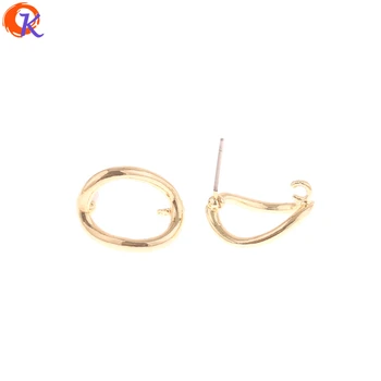 

Cordial Design 100Pcs 14*18MM Jewelry Making/Earring Stud/Irregular Ring Shape/Earring Accessories/Hand Made/Earring Findings