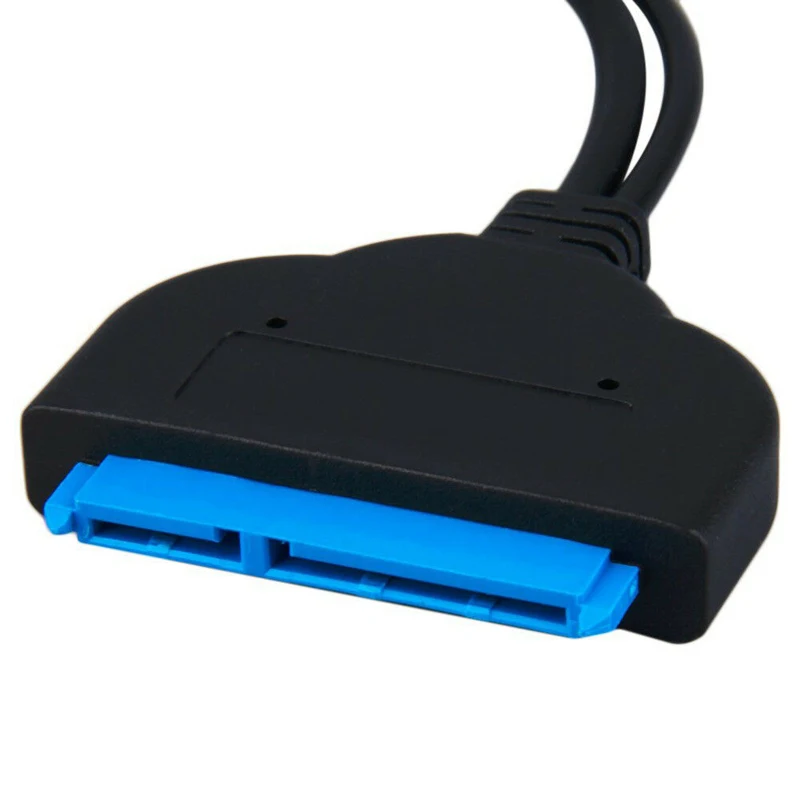 Мини USB 3,0 на SATA 22 булавки SATA 2,5 дюймов жесткий диск HDD адаптер aux кабель для win 7/8/10 карта адаптера до 6 Гбит/с, Лидер продаж