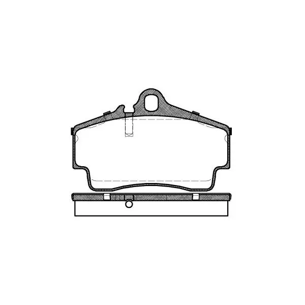 Колодки дисковые з.\ Porsche Boxster 986 2.5-3.2 96/911 Carrera