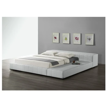 

Wholesale bedroom furniture fabric bed leather bed