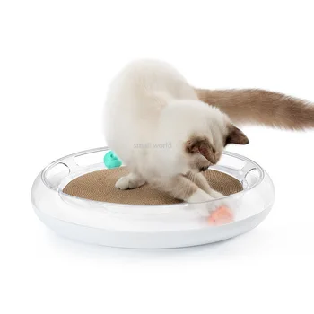 

Multi-Functional Cat Teaser Toy Cat Toy Scratching Board Corrugated Paper Scratching Board PetClaw Board Cat Toy