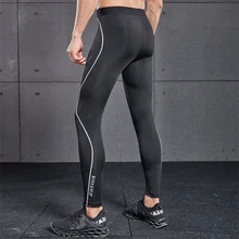 Vansydical, колготки для бега, мужские эластичные компрессионные штаны, леггинсы для фитнеса, тренировок, бега, баскетбола, леггинсы для спортзала, спорта