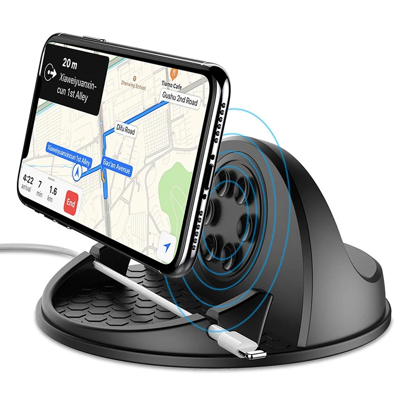 

10W Fast Charging Wireless Car Charger for iPhone X 11 12 13 Samsung S9 Qi Wireless Charger Car Mount Dashboard Car Phone Holder