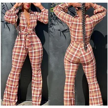 

2022 spring and summer new temperament sexy plaid printed casual suit