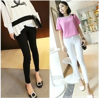 

Women Clothes 2019 Casual Leggings Thin Ankle-length Cotton Leggings Sexy Legins Women Panties Autumn Thin Compression Leggings