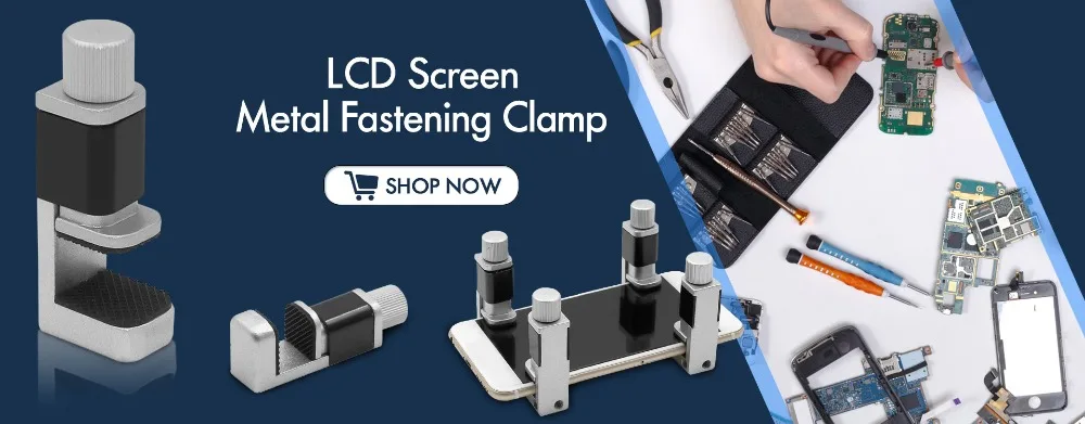 Screen Fixing Fixture Clip Set