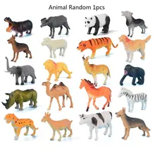 Имитационная модель животного дикий лес домашнее животное детская игрушка набор имитационная модель дикое животное