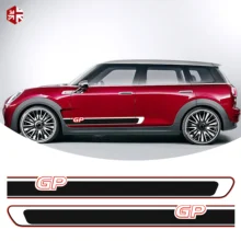 2 шт боковые полосы наклейки мини GP стиль тела наклейка для MINI Cooper S Clubman F54 внешние аксессуары