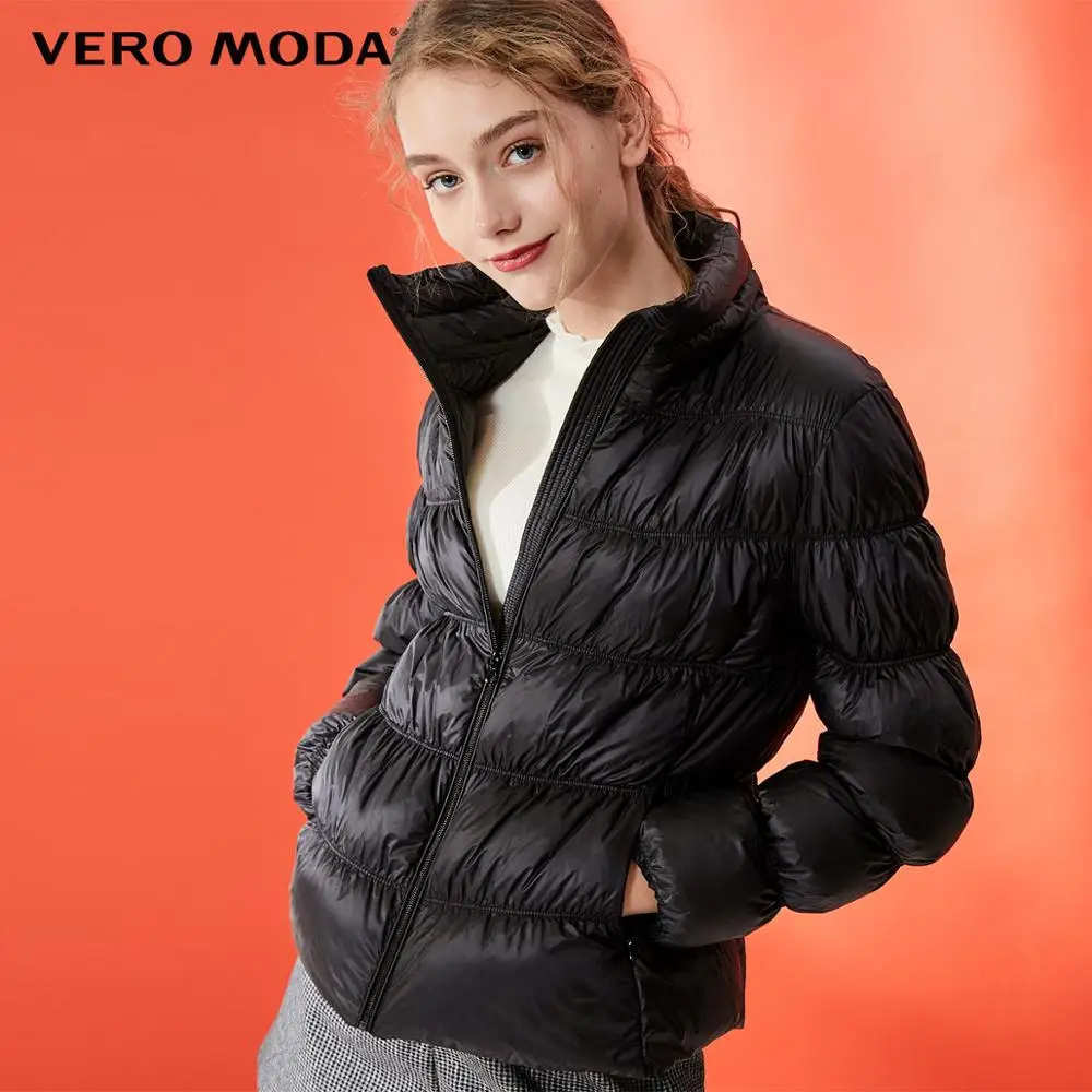 Женская приталенная куртка пуховик Vero Moda легкий и портативный светильник |