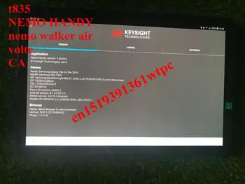 

S4 Tab T835 NEMO HANY /NEMO WALKER AIR Handset ,support connect s9 /s8 /xzp /xz2 , volte /5ca /..testing + free shipping