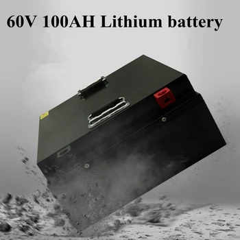 

Electric Car Lithium Battery 60V Large Capacity 60v 100AH Three Yuan Power Tricycle Old Scooter Lithium Battery +10a Charger