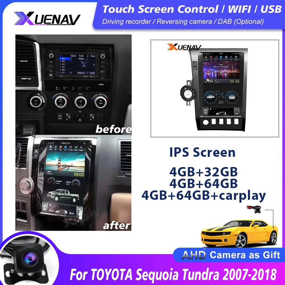 PROD 1005001413684213 13.6 inch Car GPS Navigation Stereo DVD Player
for TOYOTA Sequoia Tundra 2007-2018 for TOYOTA Car Radio GPS Navigation PROD 1005001413684213 13.6 inch Car GPS Navigation Stereo DVD Player
for TOYOTA Sequoia Tundra 2007-2018 for TOYOTA Car Radio GPS Navigation