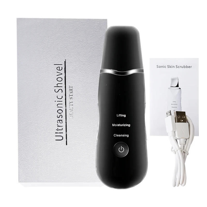 Новинка! Ультразвуковой скребок для очистки кожи очистка лица удаление акне спа