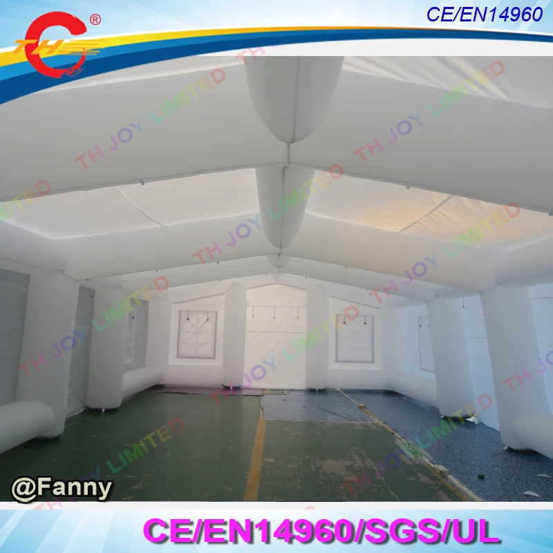 Free Door Shipping! Outdoor Portable Inflatable White Wedding Event Tents 5