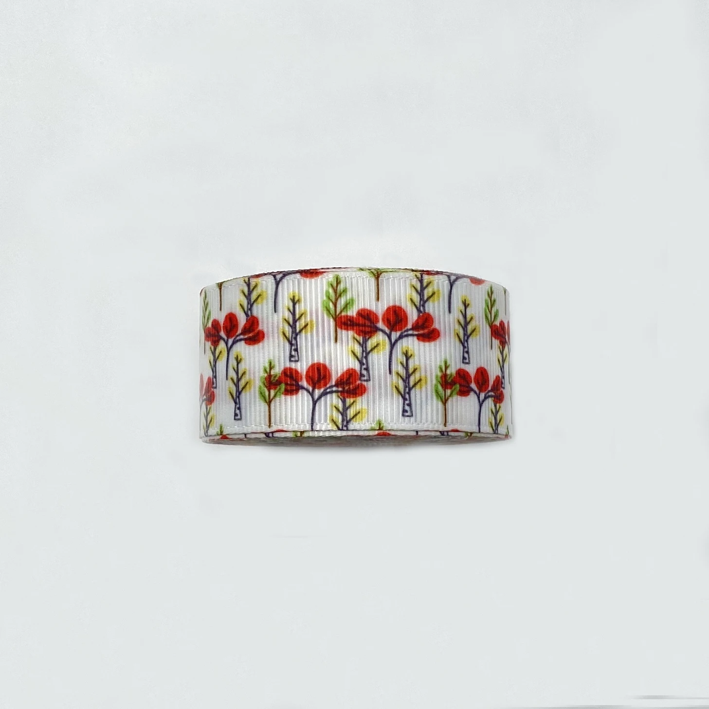 1 дюйм лес лента с принтом дерева корсажная для украшения бант скрапбукинга