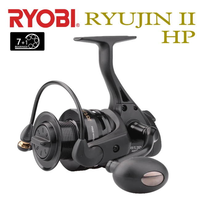 RYOBI RYUJIN Ⅱ1000/2000/3000/4000/6000/8000 spinning fishing reel