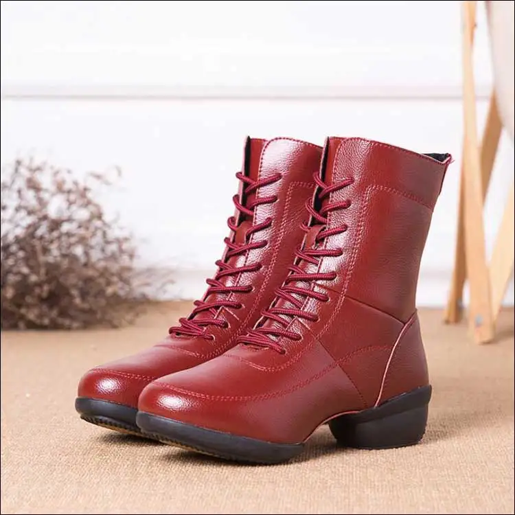 Женские ботинки для танцев; Ботинки martin; г. Модная женская обувь; Mortorcycle Boots Feminina; римские ботинки; Botas Mujer; большие размеры 35-42