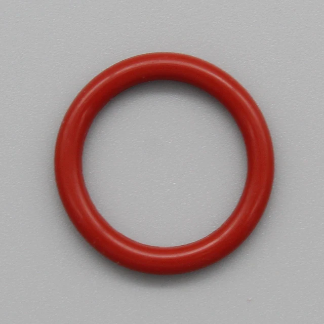 10PCS/Lot VMQ O Ring Seal Gasket Thickness CS1/1.5/1.9mm OD4-40mm Silicone Rubber Insulation Waterproof Washer Green Non-toxic Red