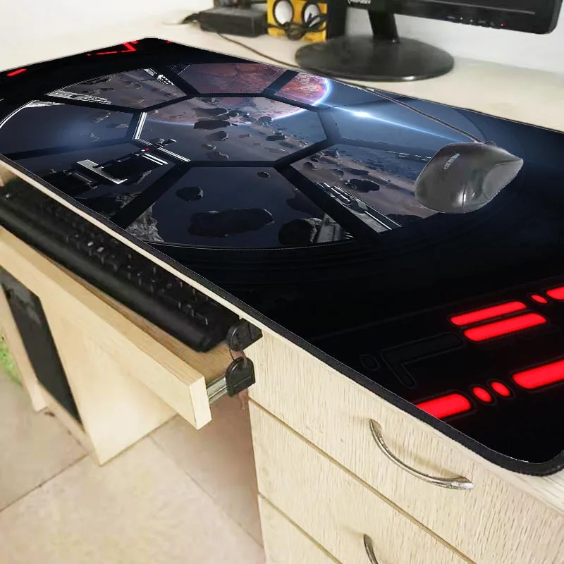 XGZ Звездные войны очень большой игровой коврик для мыши геймерский компьютерный скоростной коврик резиновый фиксирующий край коврик с рисунком из аниме стол Xl Xxl