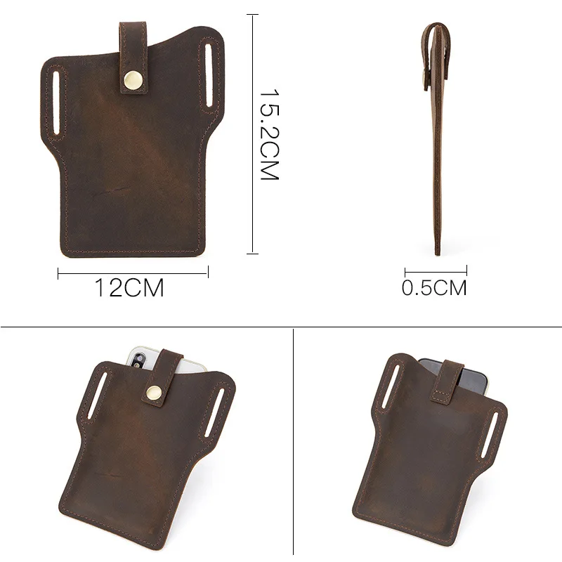 Pochette pour ceinture retro smartphone