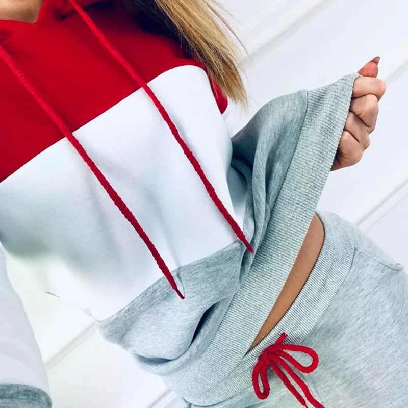 2019 женские спортивные костюмы осенне зимний спортивный костюм сексуальный