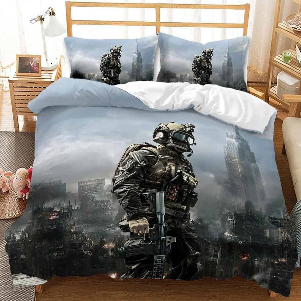 

Kids Bedding Set Duvet Cover Boys Bedroom Decor Comforter Bed Set 3PCS Bedclothes Full Queen King Size Bed Linens (NO Sheet)