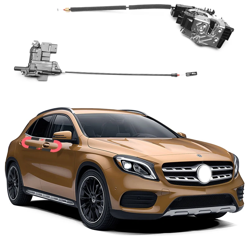 

For Mercedes-Benz GLA Electric suction door Automobile refitted automatic locks Car accessories Intelligence Suction door