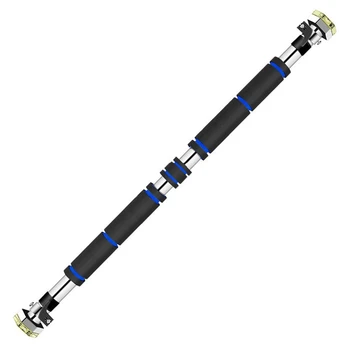 

Pull Up Bar Door Frame ,Adjustable Door Horizontal Bar Fixed Buckle Gym Pull Up Training Bar Sport (Black & blue)