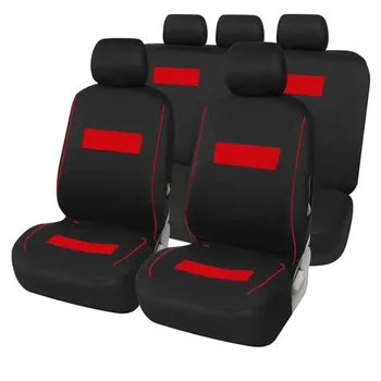 

The seat cover used in most automobiles.