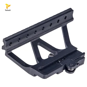 

TOtrait Quick Detach QD AK Gun Side Rail Scope Mount with Picatinny Side Rail Mounting For AK 47 AK 74 Black