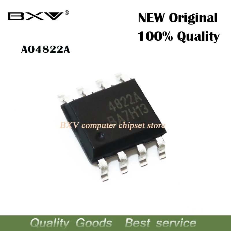 

20pcs AO4822A 4822A SOP-8 new original laptop chip free shipping