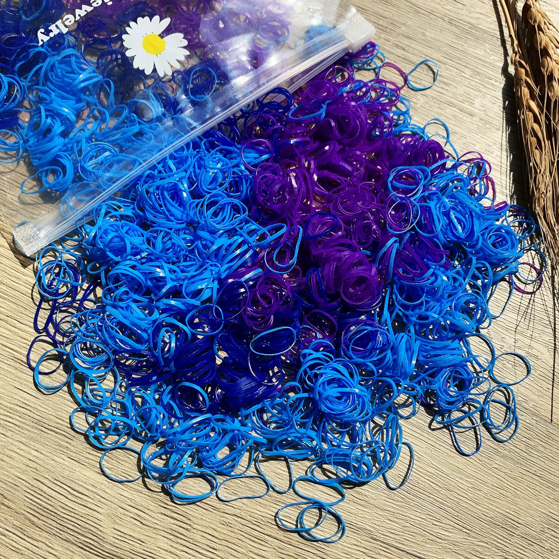 2000PCS Girls Colorful Small Disposable Hair Bands Elastic Rubber Bands Ponytail Holder Kids Headbands Hair Accessories Hair Tie gold hair clips