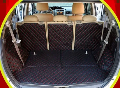 

Good quality! Special car trunk mats for Toyota Verso 7 seats 2018-2010 waterproof boot carpets cargo liner mat for Verso 2016