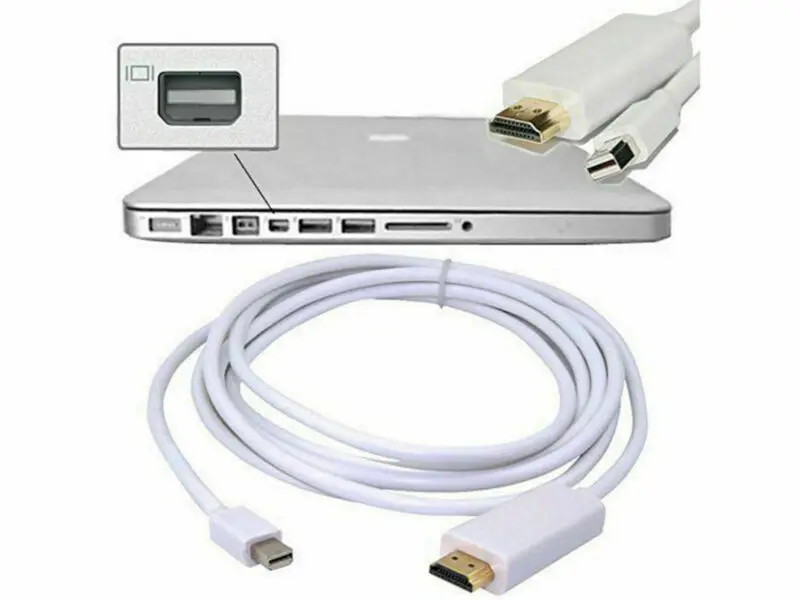 Мини-дисплей порт HDMI адаптер Thunderbolt DP кабель для MacBook Pro Air Mac