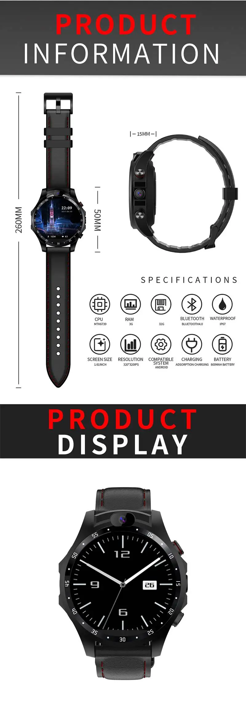 Dual Systems 4G Smart Watch Phone HD Camera GPS Positioning Fitness Sports Phone 1.6 Inch Touch Screen Waterproof Smartwatch Men Dual Systems 4G Smart Watch Phone HD Camera GPS Positioning Fitness Sports Phone 1.6 Inch Touch Screen Waterproof Smartwatch Men