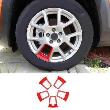 

Car Wheel Hub Cover Decoration Cover Frame Trim for Jeep Renegade 2019 2020