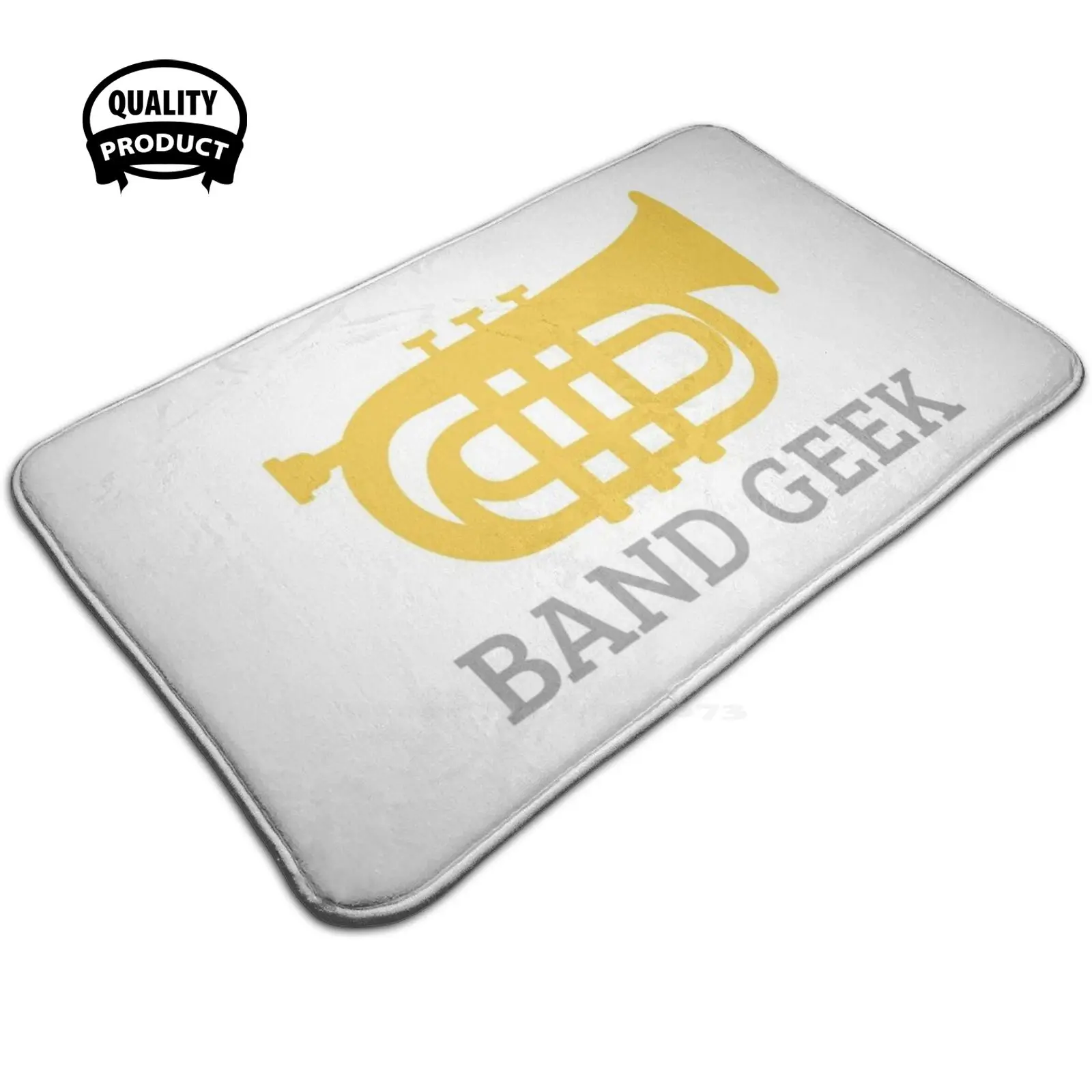 Band Nerd Tuba - Cute Soft Foot Pad Room Goods Tappeto Tappeto Tuba Music Band Band Geek Marching Band Instrument Band Nerd Musicista
