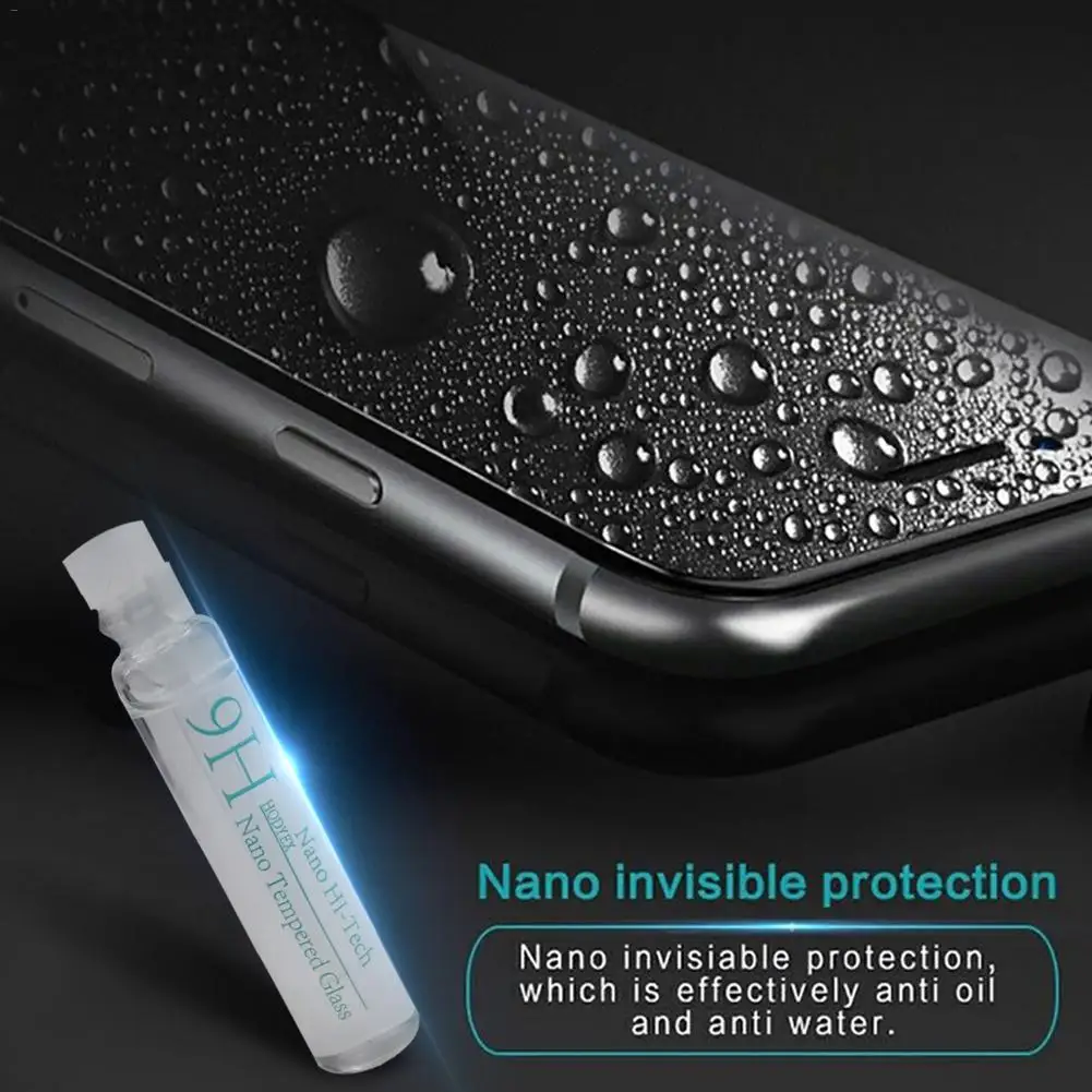 Высококачественный нано Жидкий Универсальный протектор экрана 3D невидимое покрытие для мобильных телефонов жидкая пленка поддержка