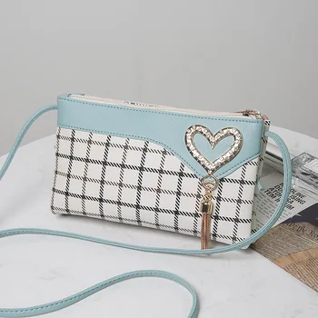 

Fashion Luxury Tassel Women Mini Shoulder Bag Multifunctional Female Wallet Crossbody Cellphone Bag All-match Portable Small #15