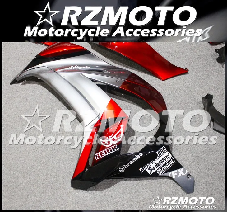 ABS мотоцикл обтекатель комплект для KAWASAKI ZX-10R 2011- год кузов литьевая форма Магазин № 2047