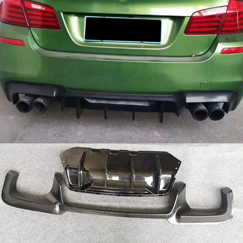 For BMW F10 2012 - 2017 ABS Rear Bumper Diffuser Car Lip spoiler Protector Styling | Автомобили и мотоциклы