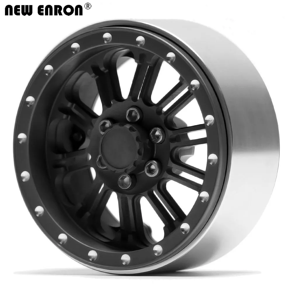 Axial SCX10 TREAL 2.2インチ ビードロックホイール 2.2ビードロックホイール ホイールハブ タイヤインナー 12mm六角