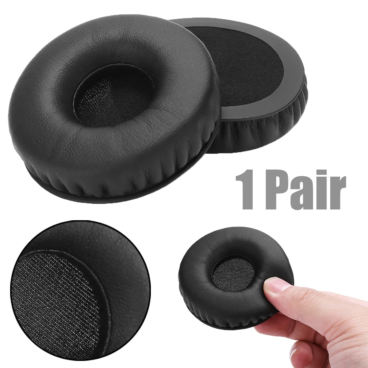 

Отдельные амбушюры для наушников, 2 шт., чехол для наушников, подходит для проводных наушников серии AKG N60NC, Черный Защитный чехол для наушников