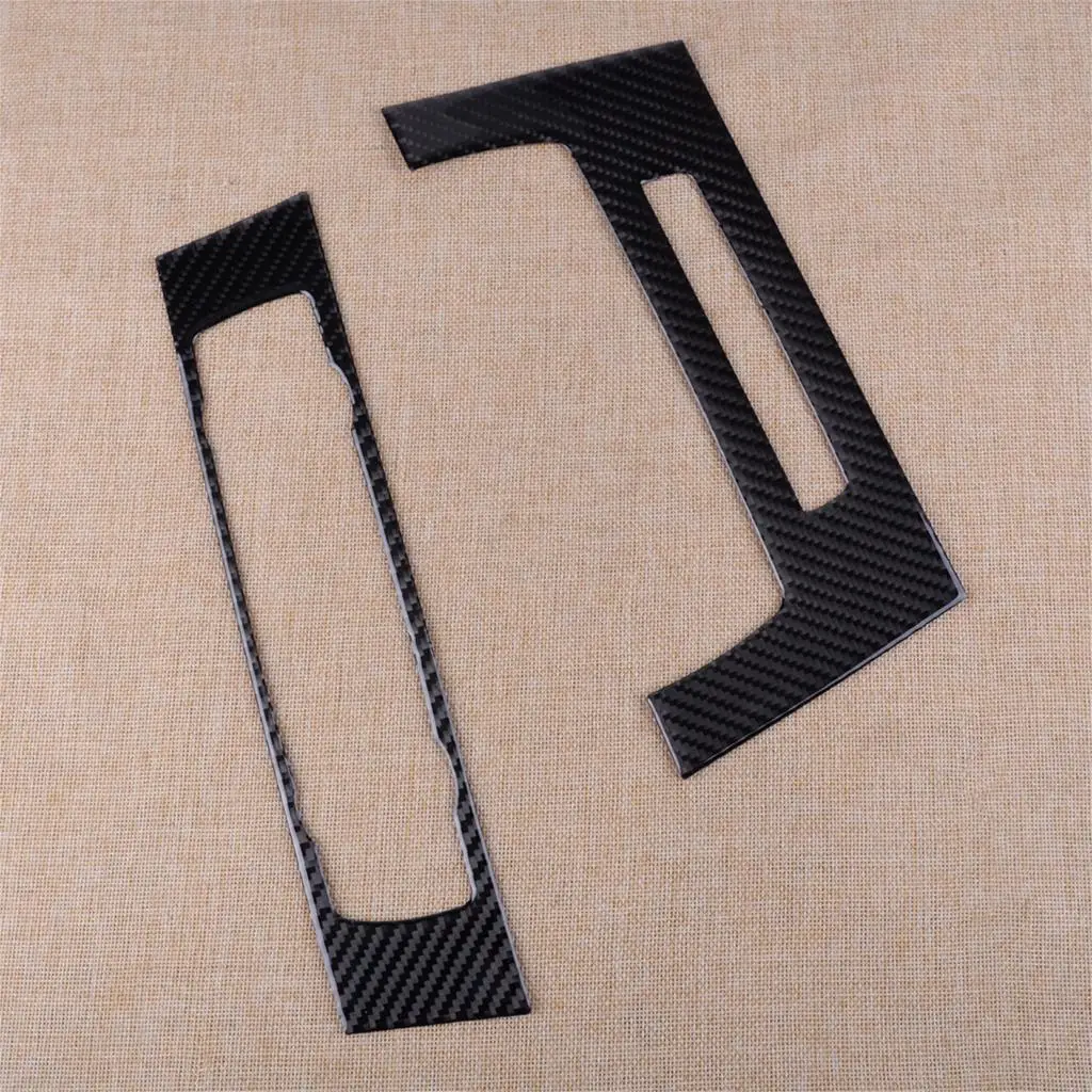 

DWCX Car Carbon Fiber Console CD AC Panel Trim Cover Fit for BMW 3 Series E90 E92 E93 2005 2006 2007 2008 2009 2010 2011 2012