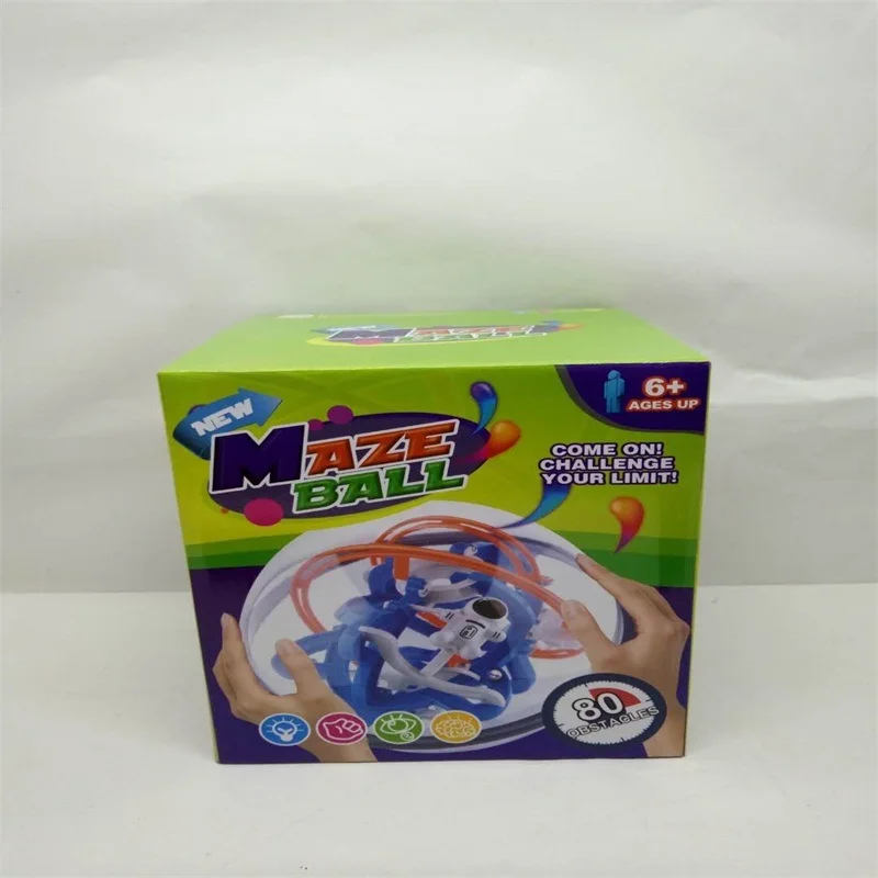 

18cm Intelligence 3D Perplexus Ball Bearing Maze Roll-on Ball Educational Small Maze Intelligence Ball Fantasy Checkpoints
