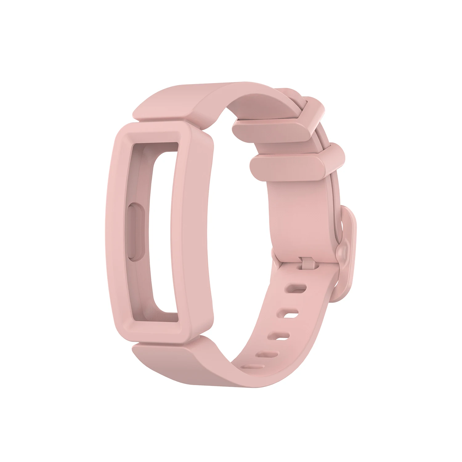 Браслет мягкий силиконовый Классический анти-потерянный ремешок для Fitbit Kids Ace 2 inspire HR Smart Tracker